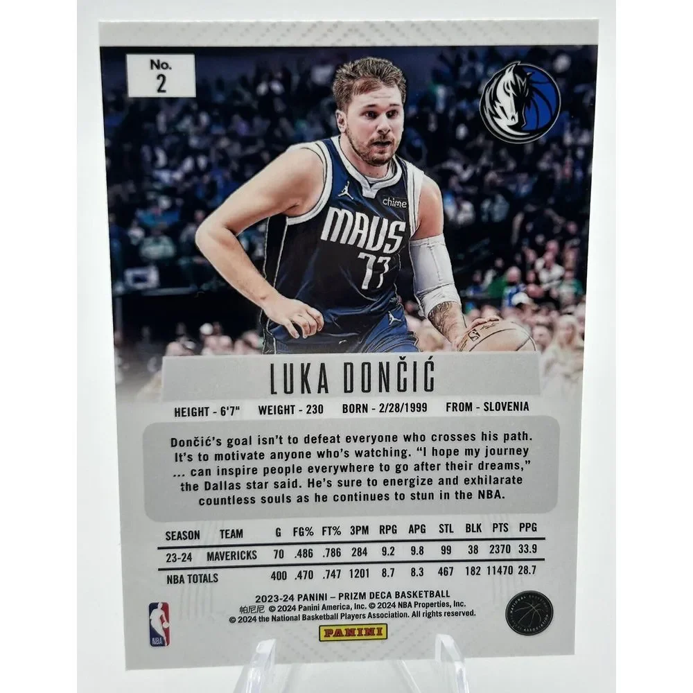 2023-24 Panini Prizm Deca - Luka Doncic! - Picture 2 of 3